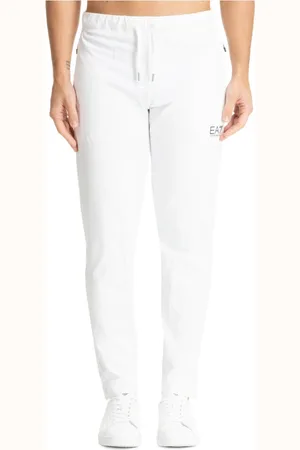 EA7 Sweatpants, male, , M, Elastic Waist Joggers in Solid Color