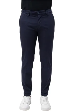 RE-HASH Slim-fit Trousers, male, , W34, Chinos Mucha with cuff