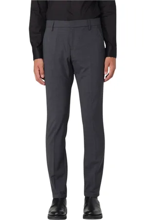 Dondup Suit Trousers, male, , W36, Technical wool trousers