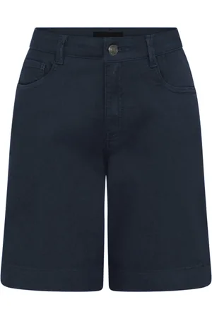 C.ro Denim Shorts, female, , S, Navy Shorts with Classic Fit