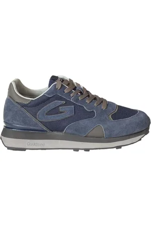 Alberto Guardiani Suede and Canvas Sneaker for Men