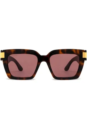 Gucci Sunglasses, unisex, , ONE SIZE, Interlocking Logo Sunglasses Square Frame