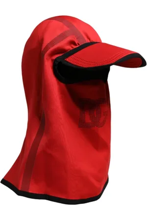Dolce & Gabbana Wide Brim Balaclava Hat with Logo