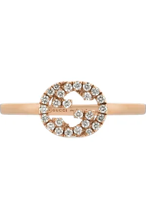 Gucci 18kt Pink Gold and Diamond Ring