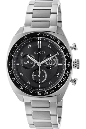 Gucci Watches, female, , ONE SIZE, 41mm stainless steel case, dial, small seconds display, ceramic bezel with tachymeter indication, stainless steel bracelet