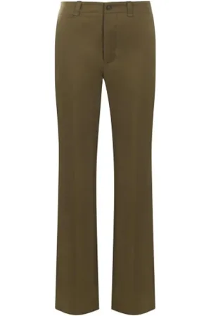 Saint Laurent Straight Trousers, female, , M, Trousers