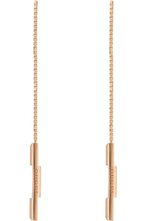 Gucci Earrings, female, , ONE SIZE, Link to love earrings in 18kt pink gold