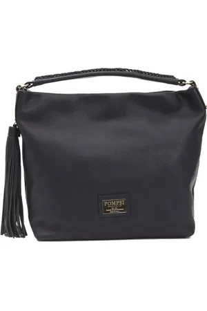 POMPEI DONATELLA Handbags, female, , ONE SIZE, Leather Shoulder Bag with Removable Strap