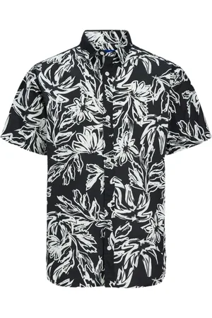 JACK & JONES Floral Short Sleeve Shirt