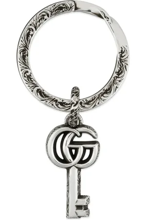 Gucci Key Ring With Key And Double G Details