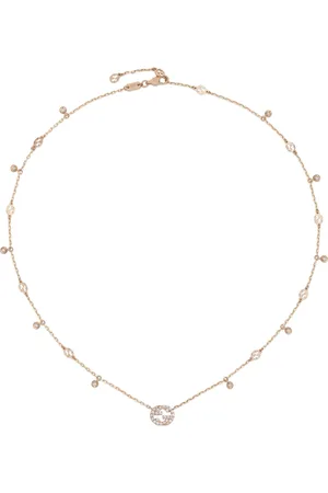 Gucci 18kt Pink Gold and Diamond Necklace