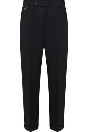 LOW BRAND Suit Trousers, male, , W34, Slim-Fit Wool Trousers