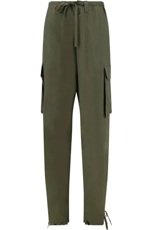 Golden Goose Straight Trousers, female, , XS, Cargo Trousers with Adjustable Drawstring