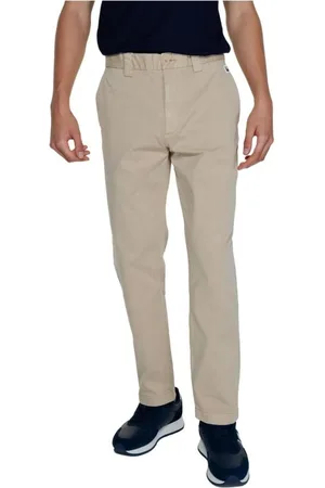 Tommy Hilfiger Gold Cotton Blend Jeans & Trousers