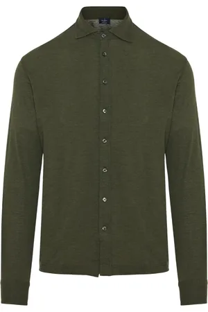 BARBA Casual Shirts, male, , 4XL, Cotton piquet shirt