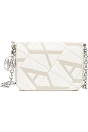 Armani Exchange Wallets & Cardholders, female, , ONE SIZE, Logo Multicolour Wallet with Detachable Strap