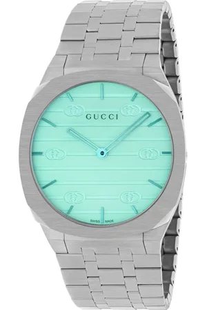 Gucci Watches, female, , ONE SIZE, Stainless Steel Multi Layered Watch with Interlocking G Motif