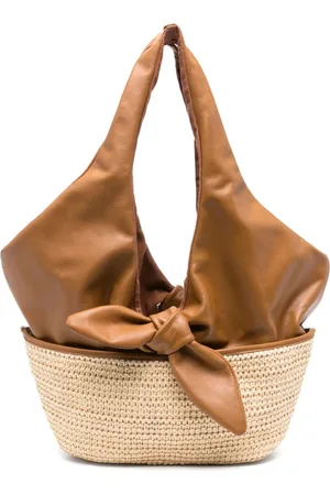 Hereu Shoulder Bags, female, , ONE SIZE, Foliage Open Top Tote Bag