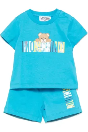 Moschino Sets, male, , 18 M, Ocean Blouse and Shorts Set