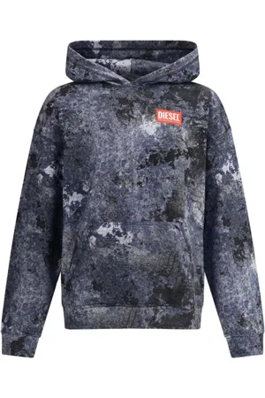 Diesel Urban Hoodie with Monogram Patch