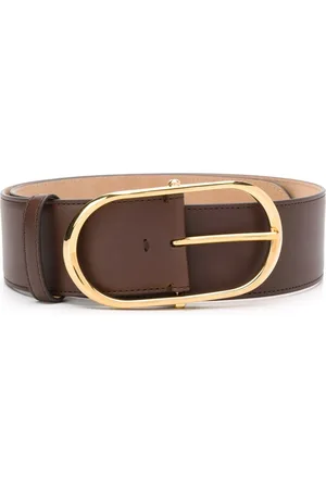 Dolce & Gabbana Belts, female, , 80 CM, Oval Buckle Leather Belt