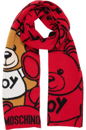 Moschino Winter Scarves, female, , ONE SIZE, Abstract Multicolour Wool Scarf