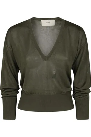 Ami V-neck Knitwear, female, , M, V Neck Jumper Must Buy