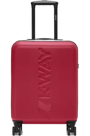 K-Way Cabin Bags, unisex, , ONE SIZE, Compact Travel Trolley with Maxi Logo