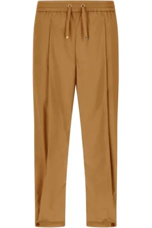 HERNO Cropped Trousers, female, , XS, Camel Wide Cut Trousers