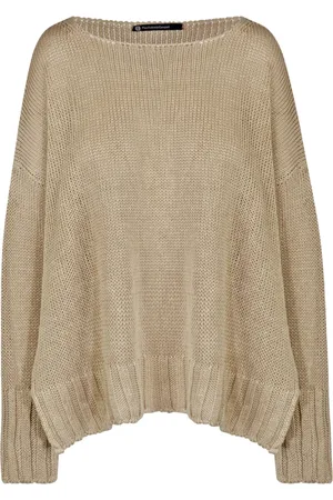 PIERANTONIO GASPARI Round-neck Knitwear, female, , S, Linen and Cotton Round Neck Jumper