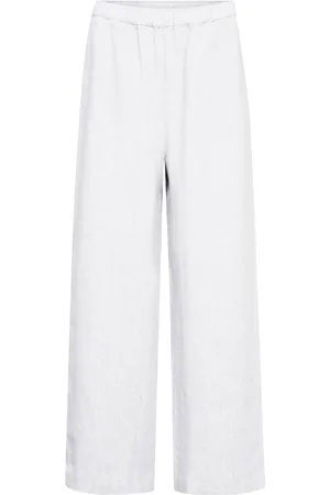 Mos Mosh Linen Wide Leg Trousers