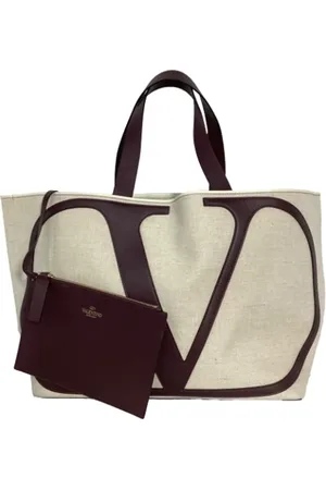 VALENTINO Pre-owned Canvas handbags