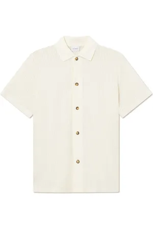 Les Deux Short Sleeve Shirts, male, , M, Short Sleeve Green Shirt