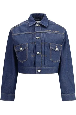 Vivienne Westwood Denim Jackets, female, , M, Denim Marlene Jacket with Logo Buttons