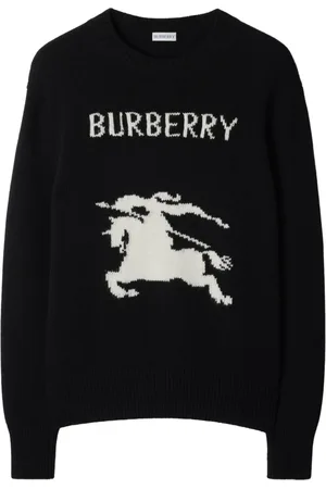 Burberry Round-neck Knitwear, male, , XL, Luxury Wool Blend Jumper