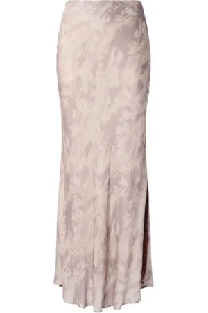 Pinko Maxi Skirts, female, , S, Elegant Rosa Skirt for Women