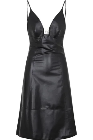 Loewe Leather Strappy Dress