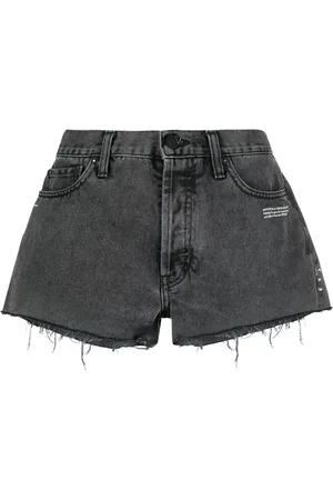 OFF-WHITE Denim Shorts, female, , W26, Shorts