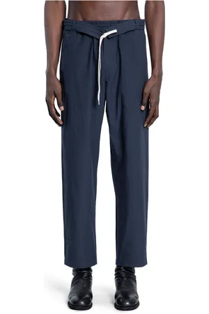 CRAIG GREEN Straight Trousers, male, , M, Navy Cotton Worker Trousers