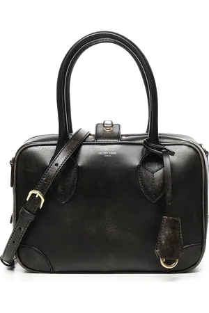 Golden Goose Handbags, female, , ONE SIZE, Leather Shoulder Bag with Metallic Hardware