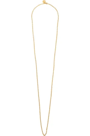 Tom Ford Necklaces, male, , ONE SIZE, Vintage Gold Necklace with Logo Coin