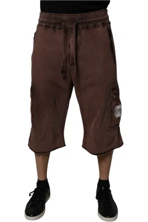Dolce & Gabbana Cargo Bermuda Sweatshorts