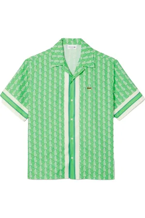 Lacoste Monogram Straight Cut Shirt