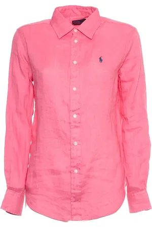 Ralph Lauren Fuchsia Linen Shirt Classic Fit