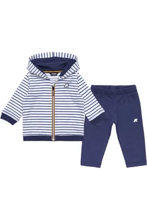 K-Way Sets, unisex, , 6 M, Striped Hooded Sporty Summer Set