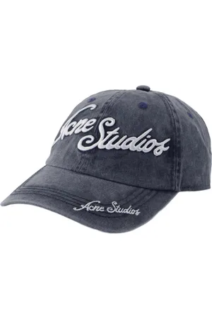 Acne Studios Caps, unisex, , ONE SIZE, Tourist Logo Cap - Cotton