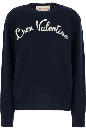 VALENTINO Embroidered Logo Sweatshirts and Hoodies