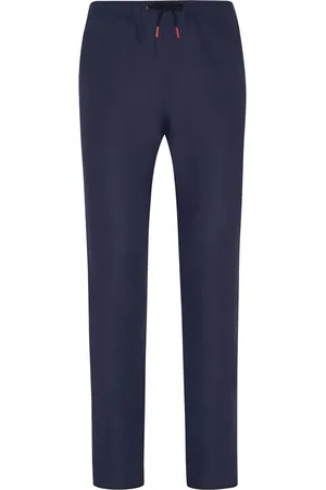 Kiton Slim-fit Trousers, male, , L, Linen Straight-Leg Trousers
