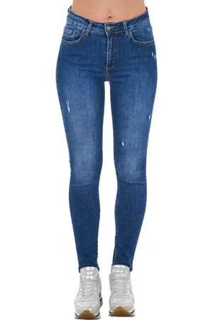 FRANKIE MORELLO Distressed Denim Women Jeans