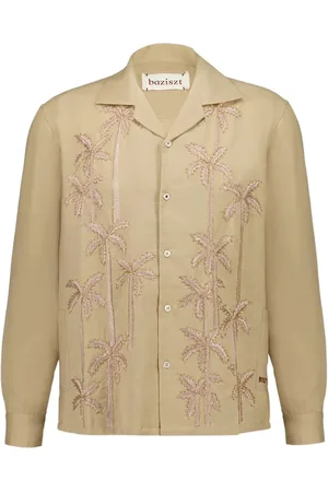 Baziszt Button-Up Shirt with Lapels